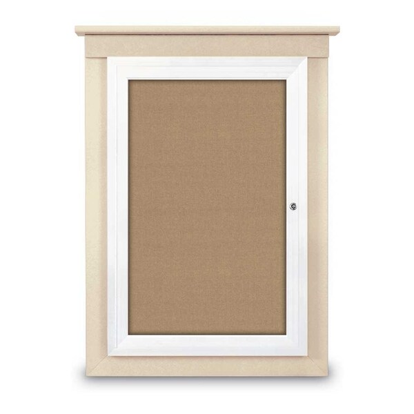 United Visual Products Letterboard, 48x36, Black/Blue UV9020ACS-BLACK-BARBLU - main